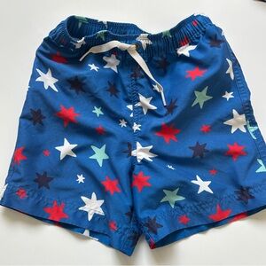 Toddler Size 4 Hanna Andersson Stars Patriotic Swim Trunks